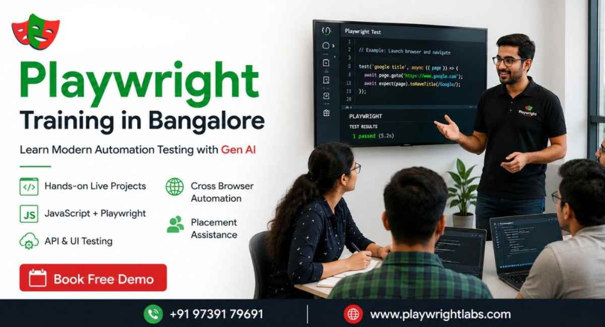 Playwright Training in Bangalore